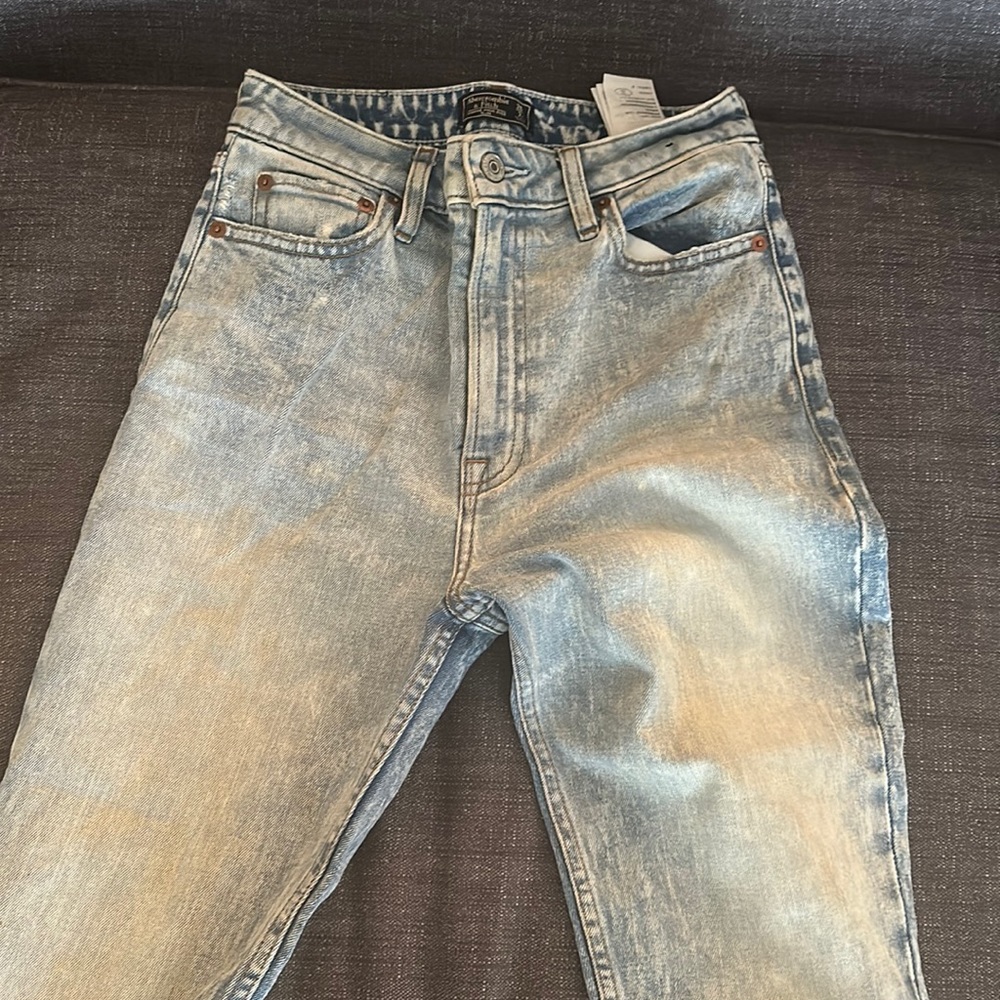 High Rise Skinny Jean Acid 90s Style Abercrombie jeans